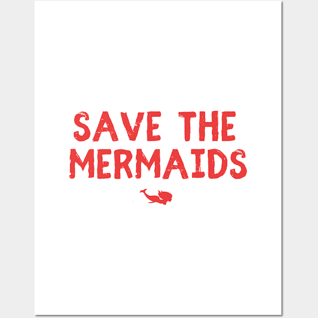 Save the Mermaids Wall Art by bluecrown